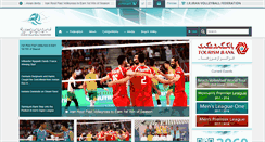 Desktop Screenshot of en.iranvolleyball.com